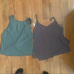 LOT OF 2 LULULEMON TANKS
